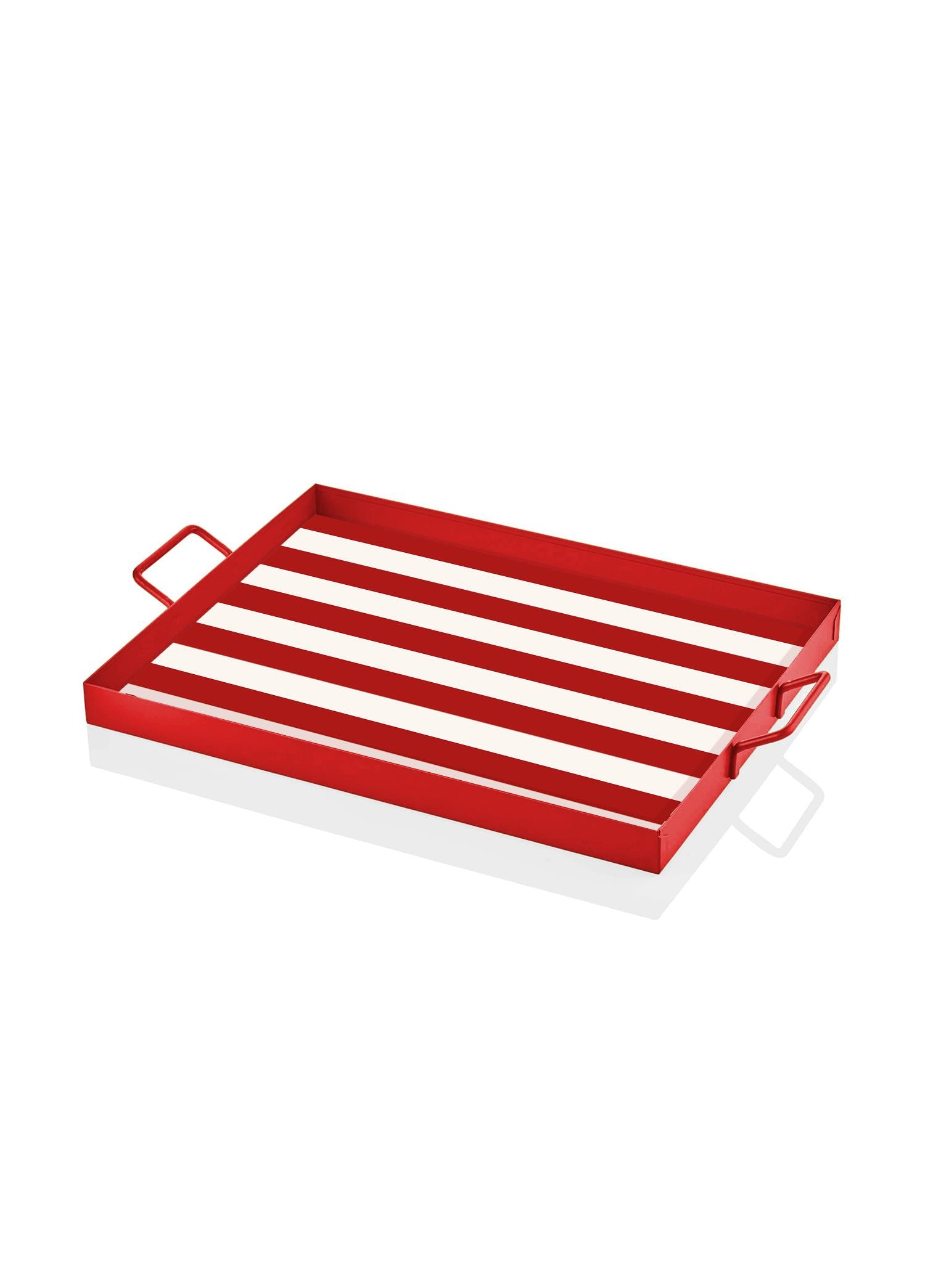 Decor Tray Red 40x30 Cm TPS0078