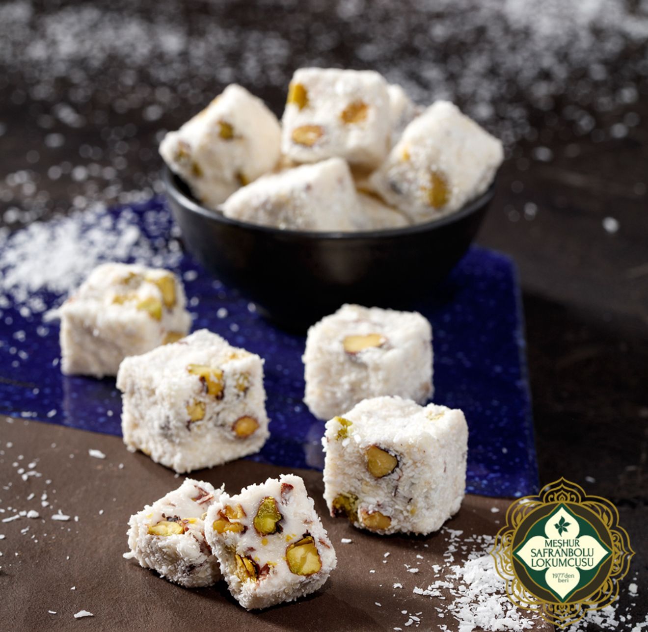 Deluxe Assorted Turkish Delight in Premium Gift Box – 1200g (42.32 oz) - Exporgin | Türkiye Comes to You