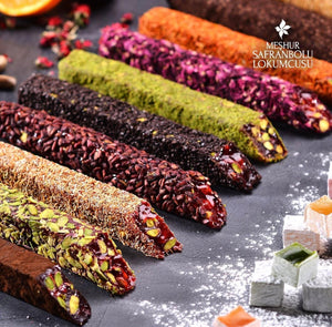 Deluxe Assorted Turkish Delight in Premium Gift Box – 1200g (42.32 oz) - Exporgin | Türkiye Comes to You