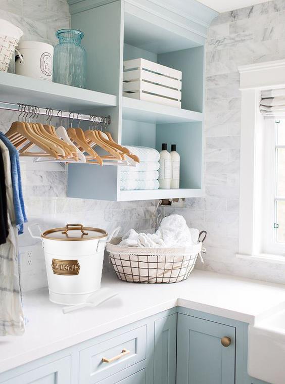 Detergent Storage Container - White - Exporgin | Türkiye Comes to You