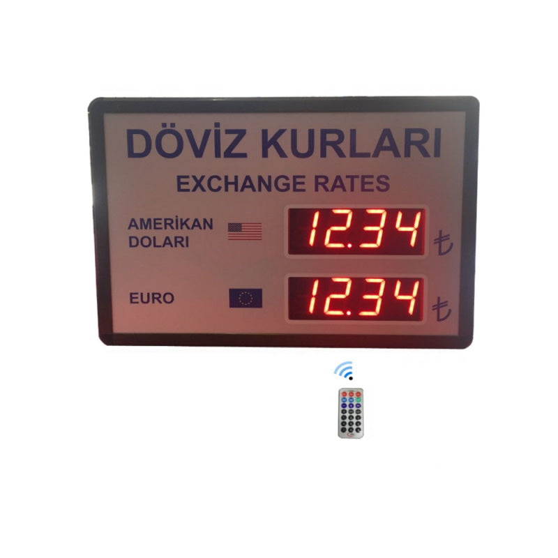 Digital Currency Sign (Case Dimension: 23x35 cm)