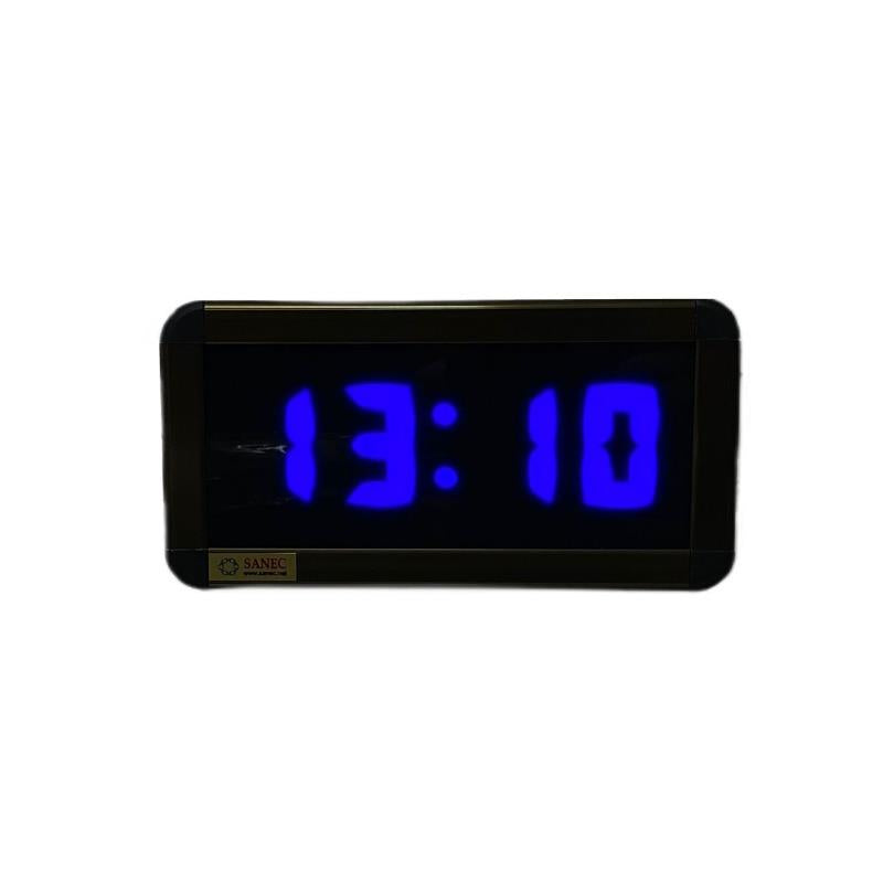 Muro LED digital y reloj de escritorio con grado - Azul (Dimensiones de la caja: 7x17 cm)