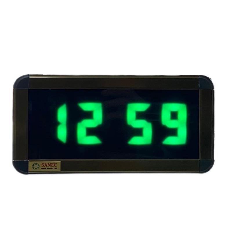 Muro de LED digital y reloj de mesa - Verde (dimensiones de la caja: 7x17 cm)