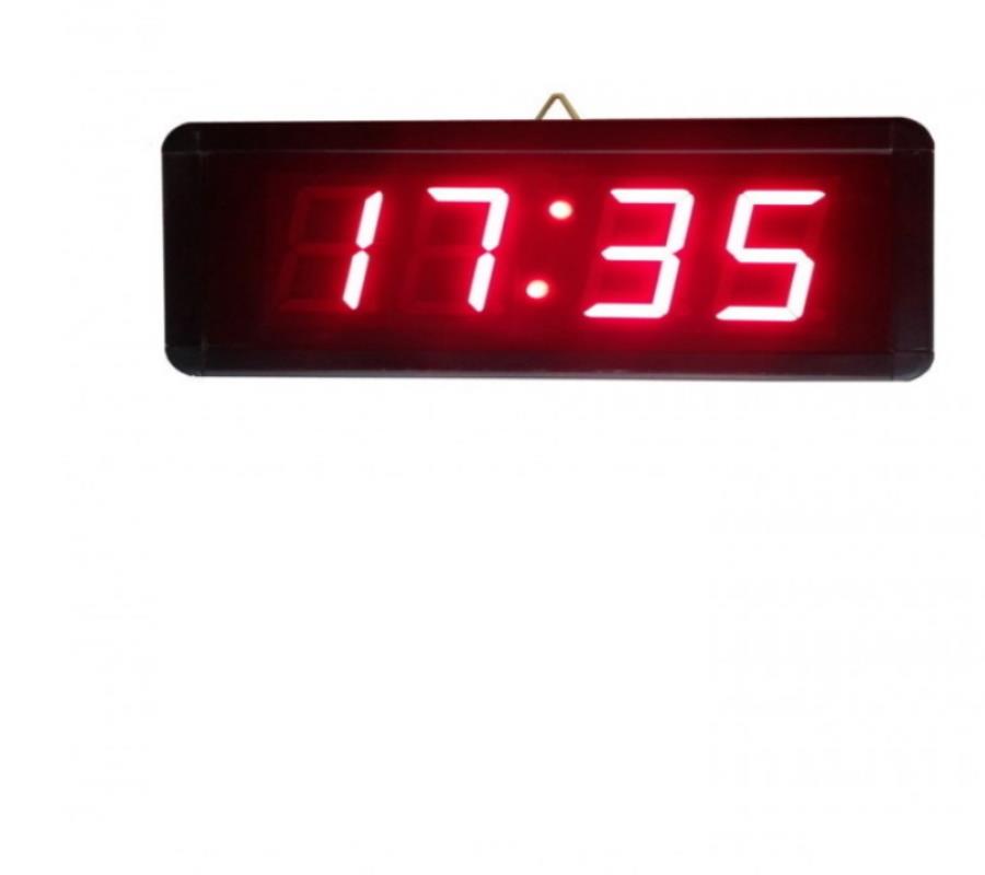 Digital Centrally Adjusted School Clock (Case Dimension: 12x30 cm)