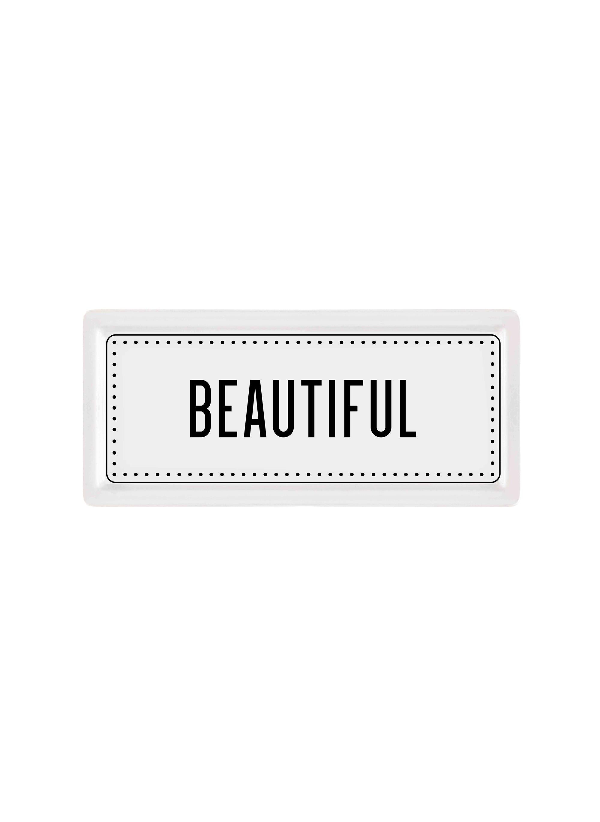 Rectangular Service Beautiful - 35 x 16 Cm