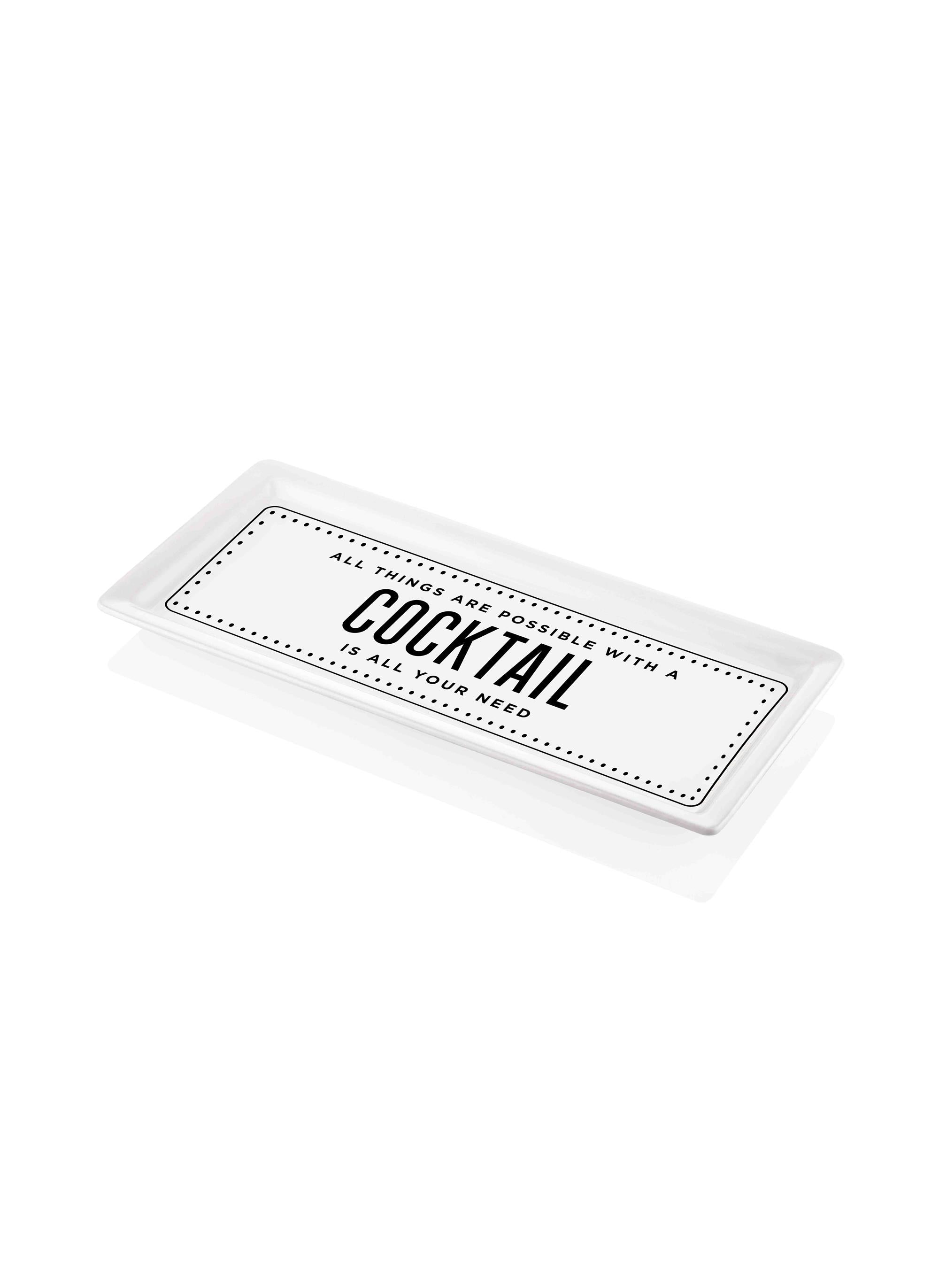 Rectangular Service Cocktail - 35 x 16 Cm