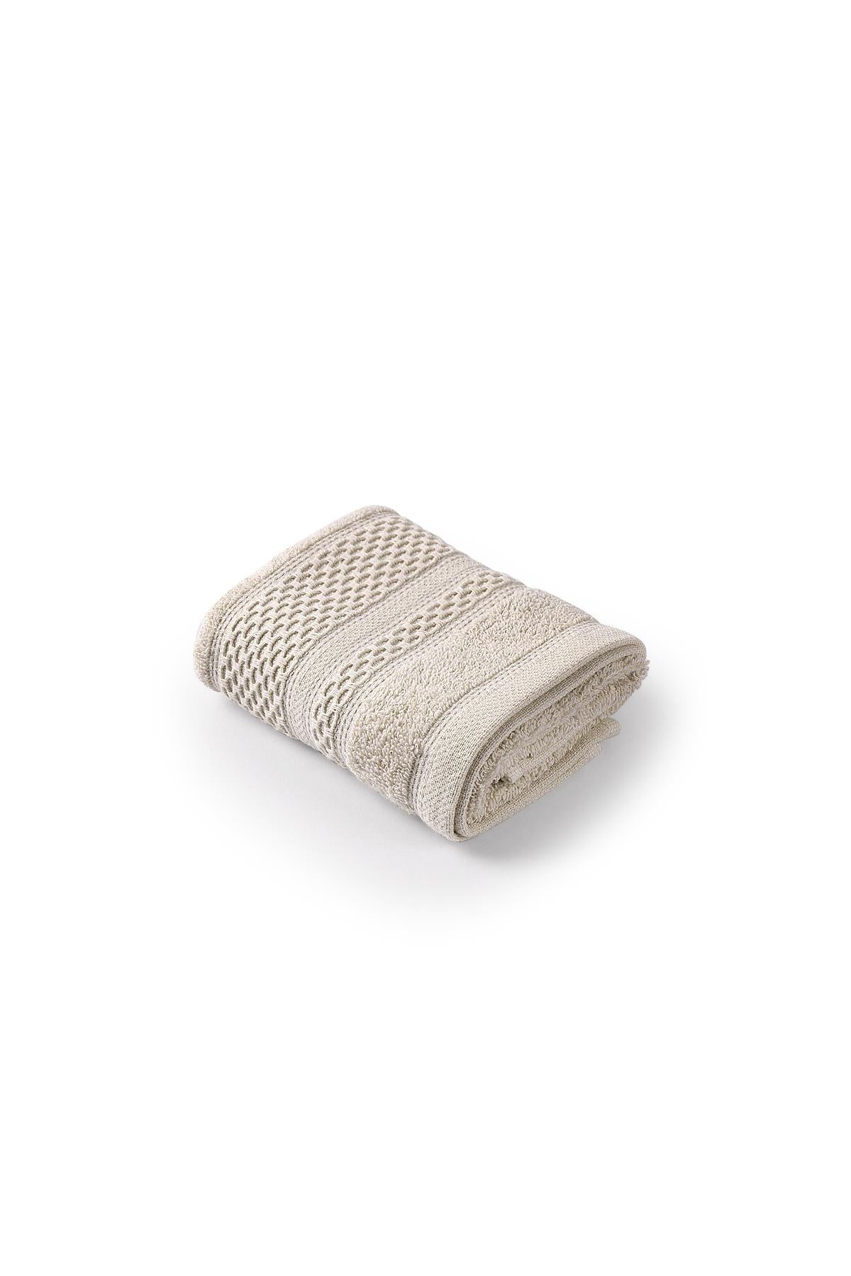 SOFTY - BATTOLA DEL COTONE NATURALE 100% BAGNO / ASCOLTA DELLA CUSCINE - 30x50 cm ECRU