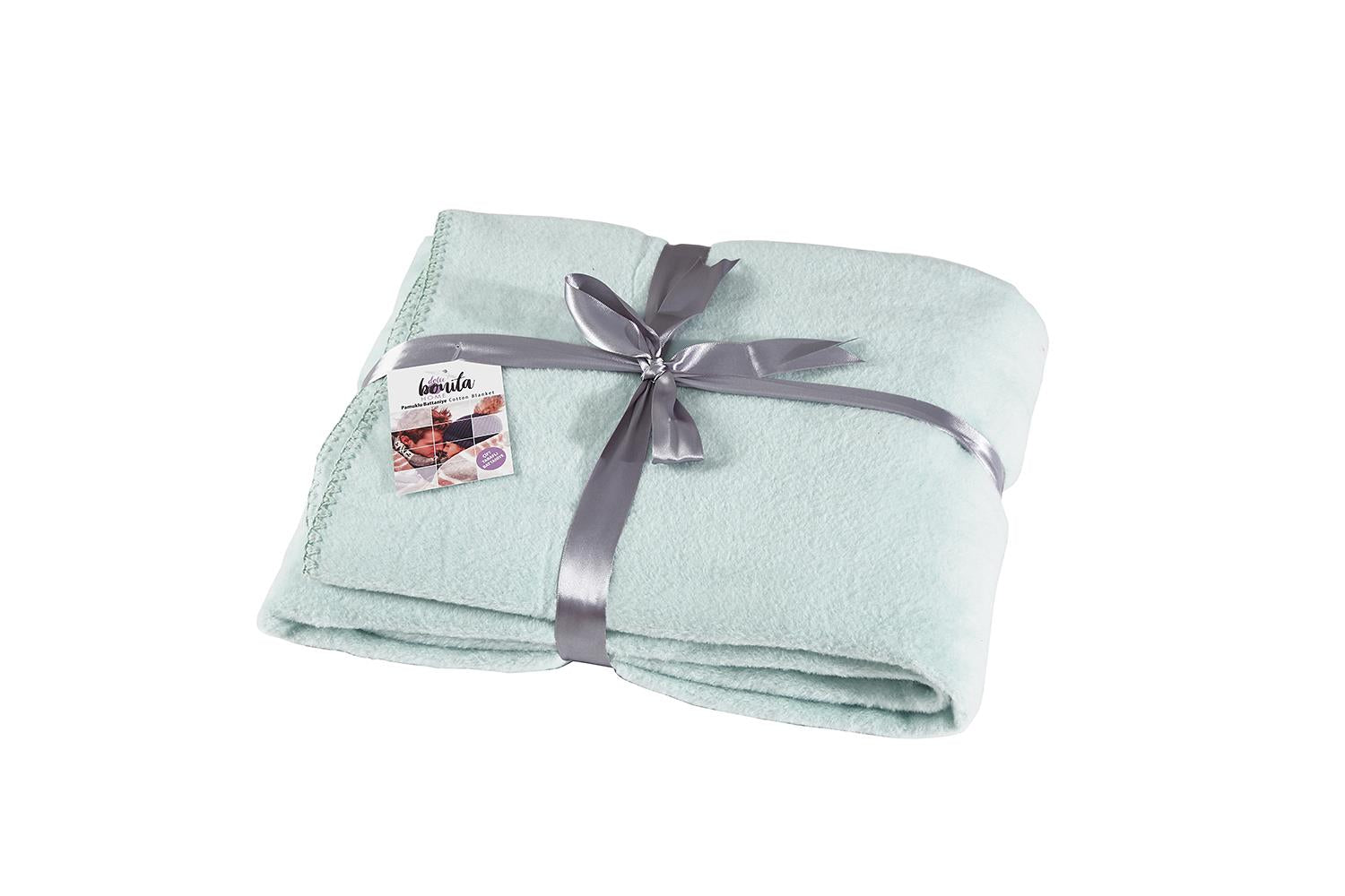 Dolce Bonita Home Cotton TV Coperta 127x155 Aqua Basic Green