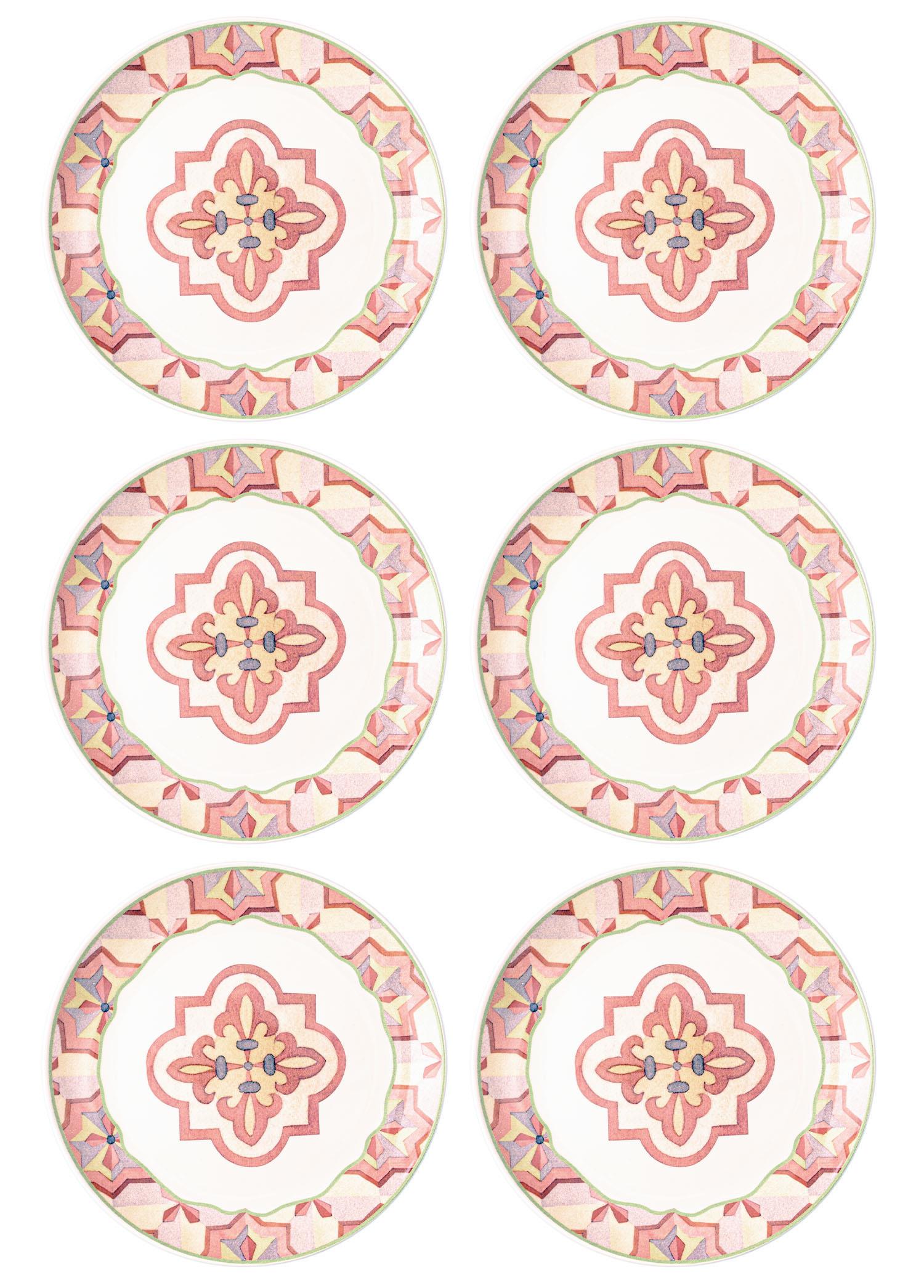 Dolce Vita Serving Plate Set of 6 26 cm