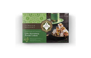 Double Roasted Turkish Delight with Pistachios – 400g (14.11 oz) - Exporgin - Global Shopping Site