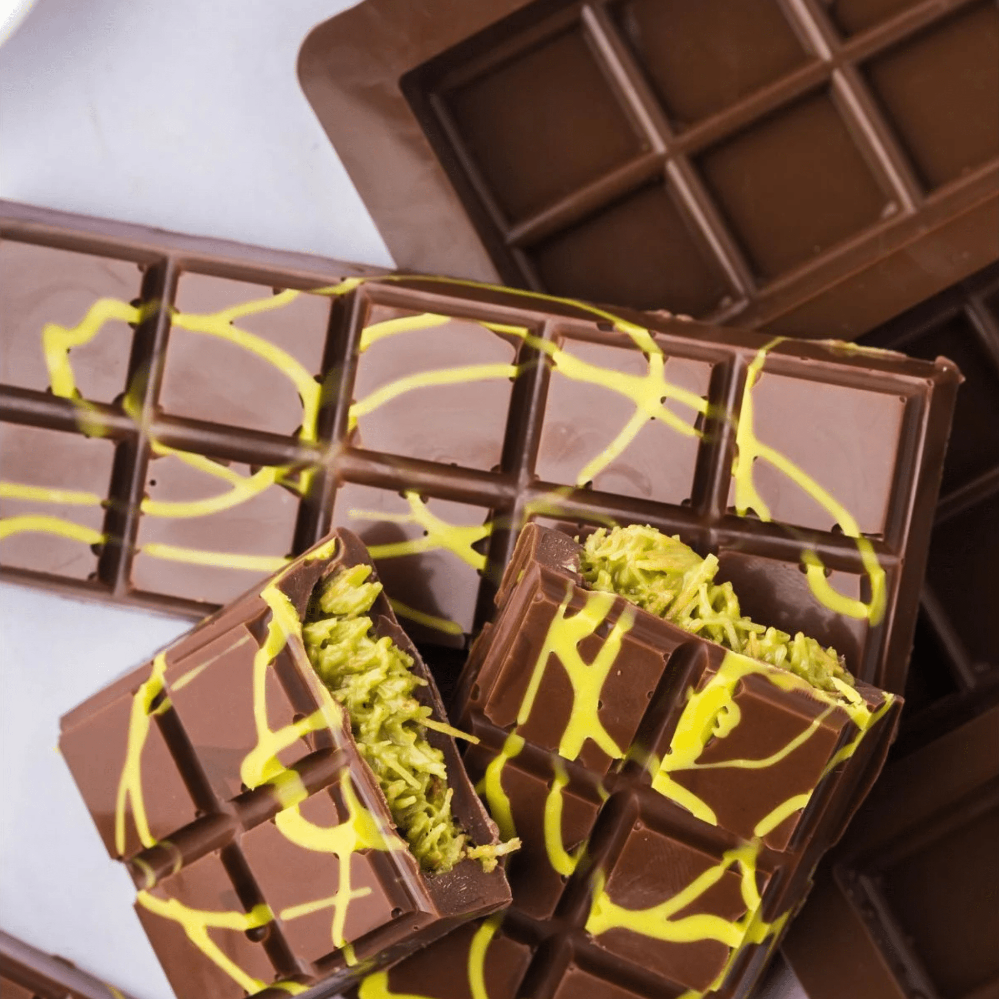 Dubai Chocolate Making Kit with Pistachio Kunafa Cream (Chocolate Not Included) - Exporgin - Global Shopping Site