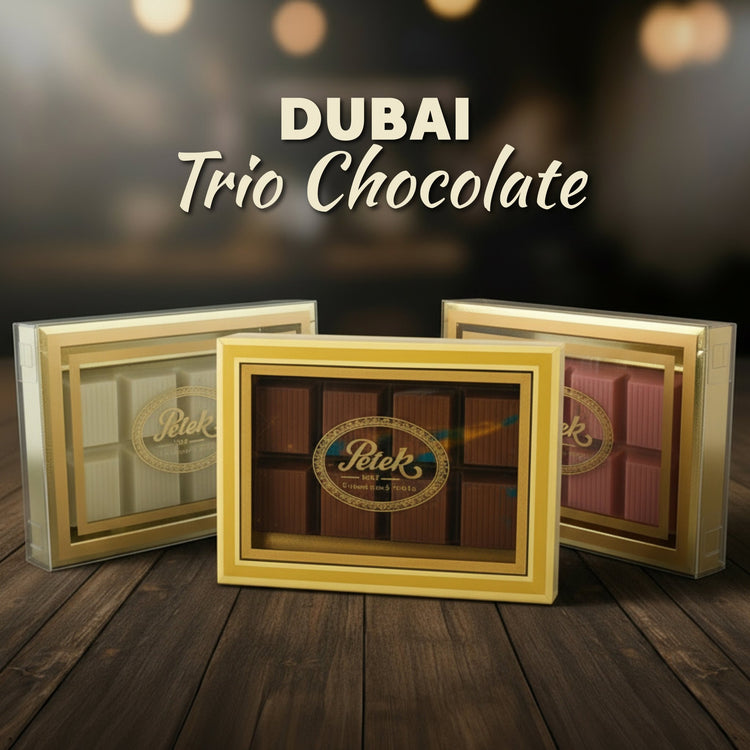 Dubai Trio Chocolate - Exporgin | Türkiye Comes to You