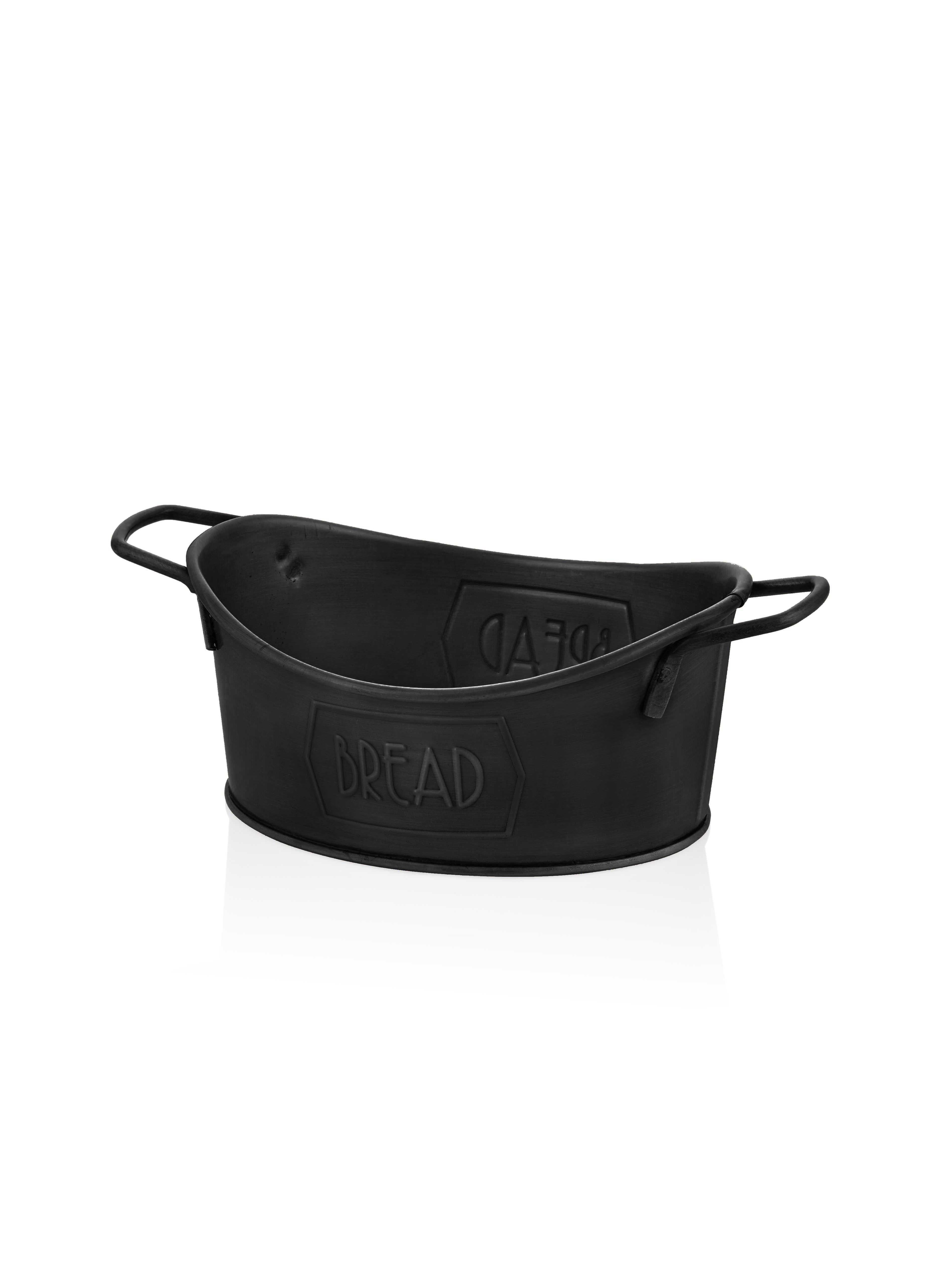 Bread Service Black 23x14 cm