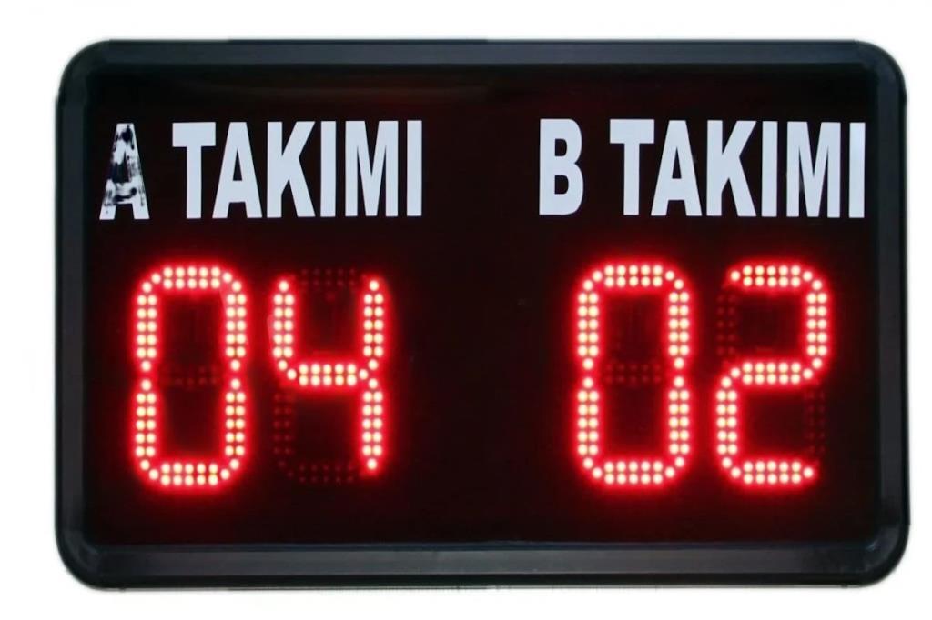 Football Scoreboard Case Dimensions (160x80cm)