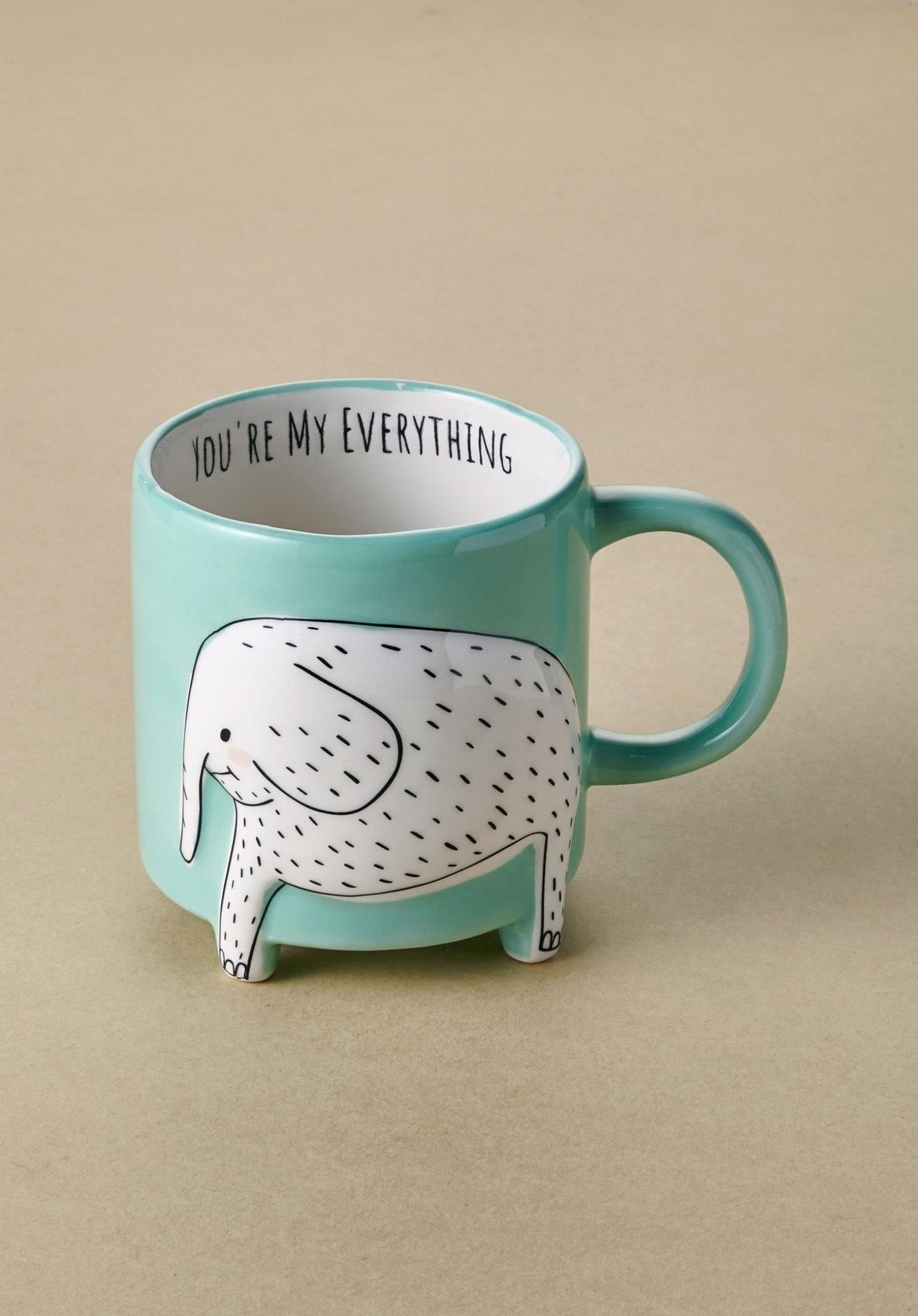 Elephant Footed Mug 500 ml - Exporgin - Global Shopping Site