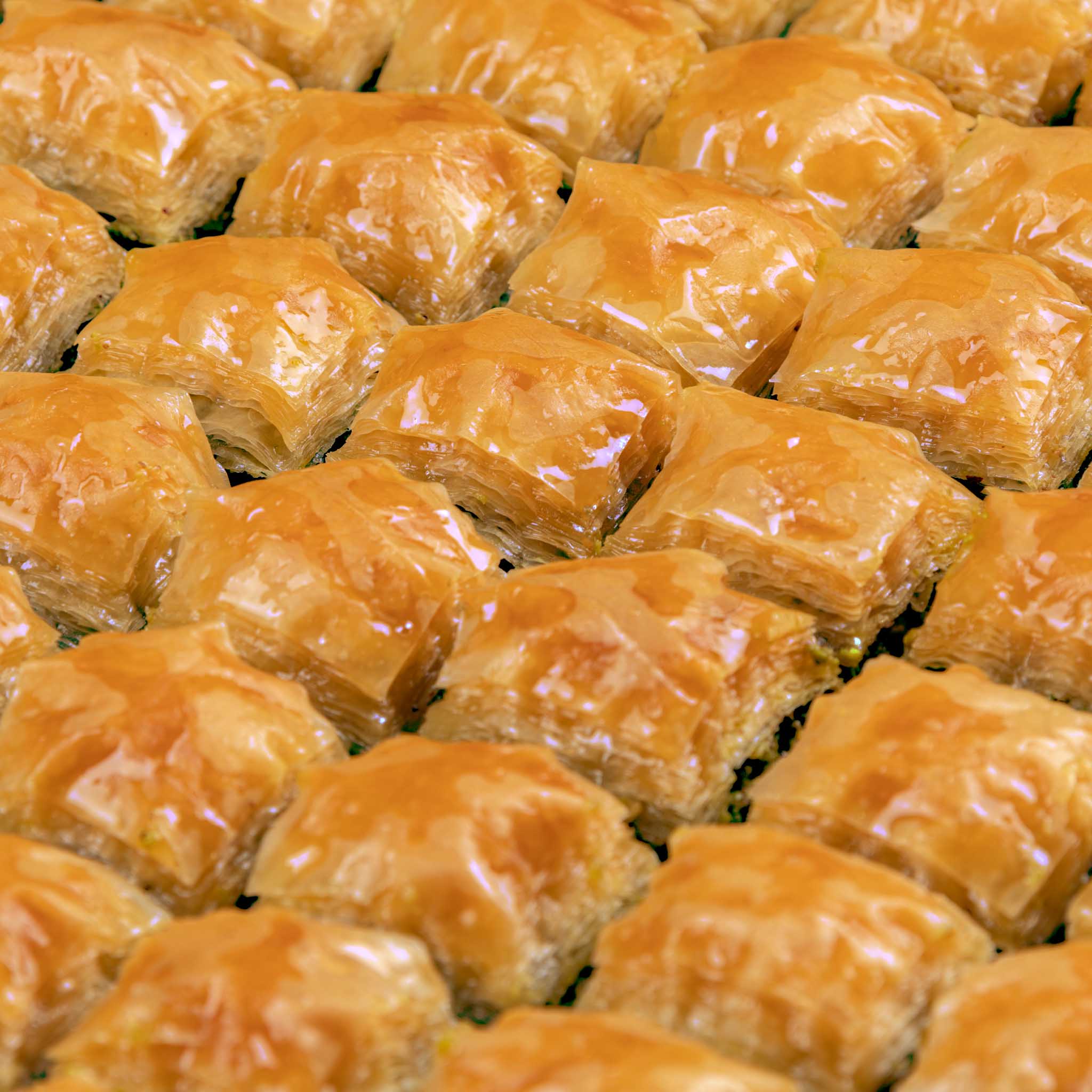 Elmacıpazarı Güllüoğlu – Dry Pistachio Baklava - Exporgin - Global Shopping Site