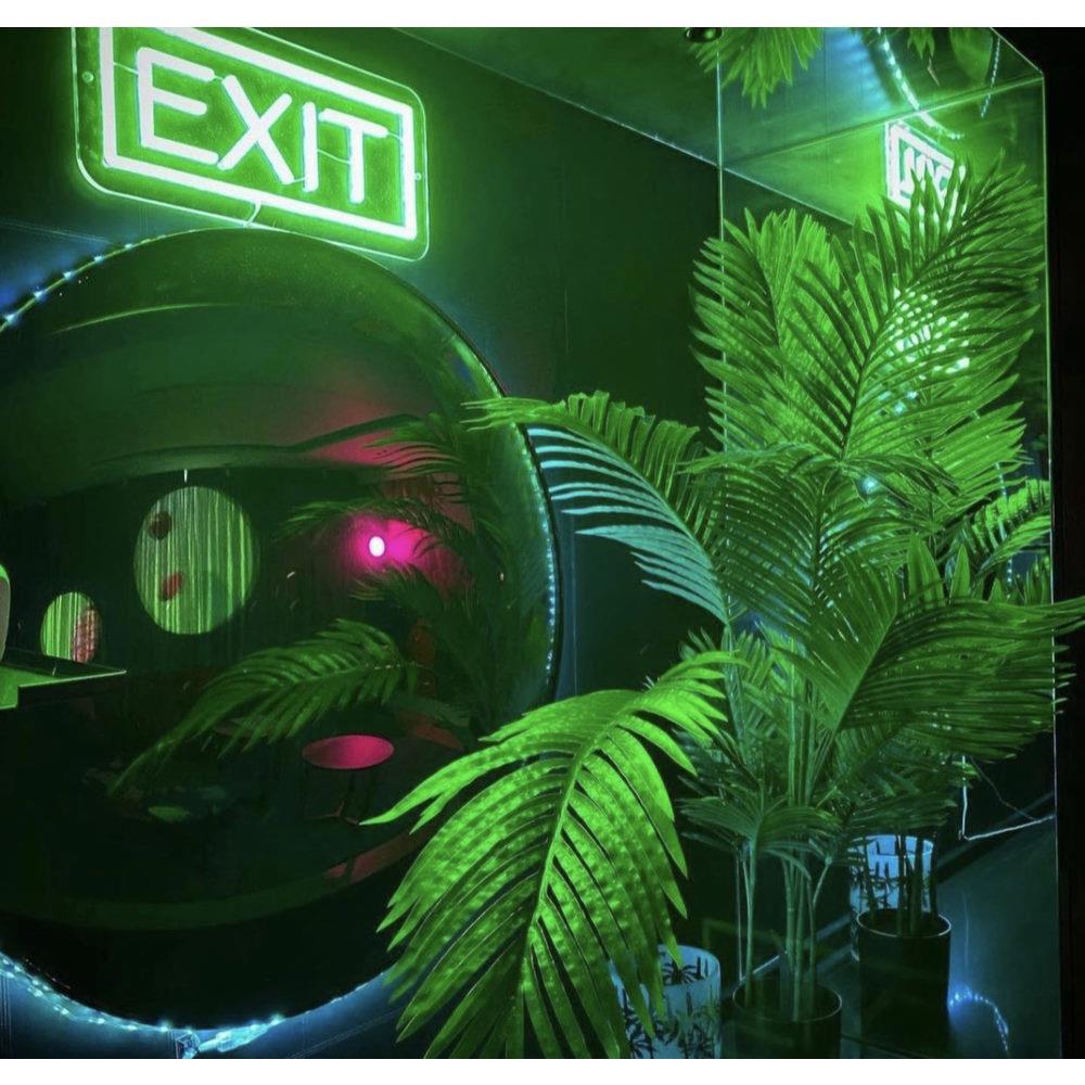 Exit Neon Sign