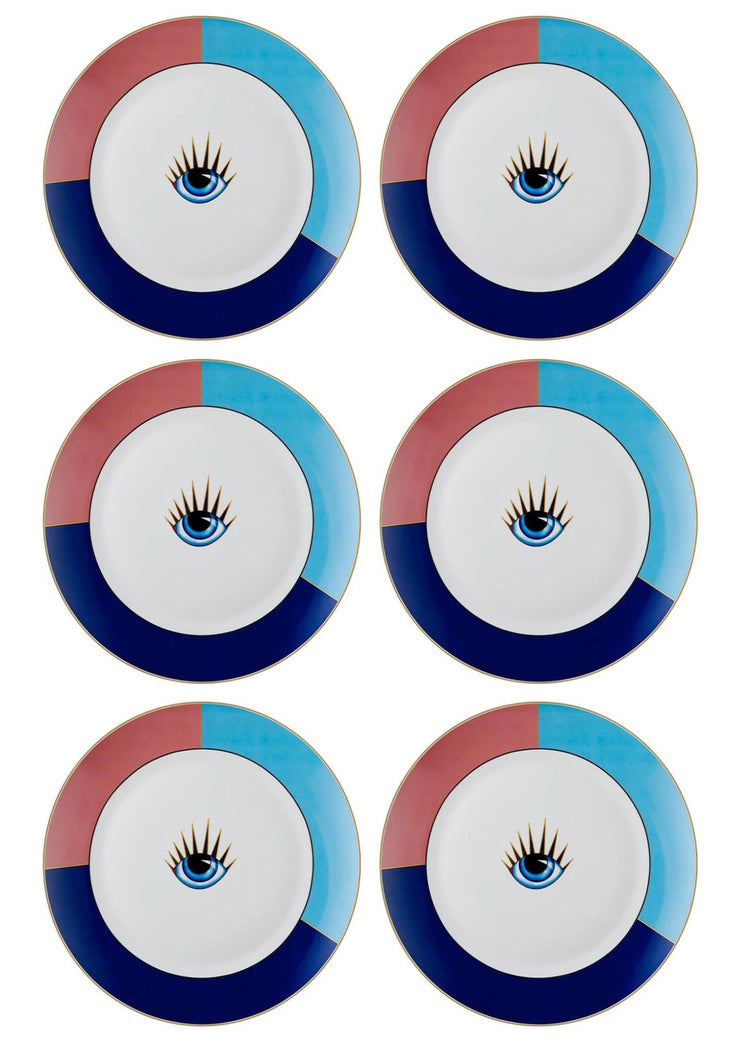 Eye Serving Plate for 6 Persons - Exporgin | Türkiye Comes to You