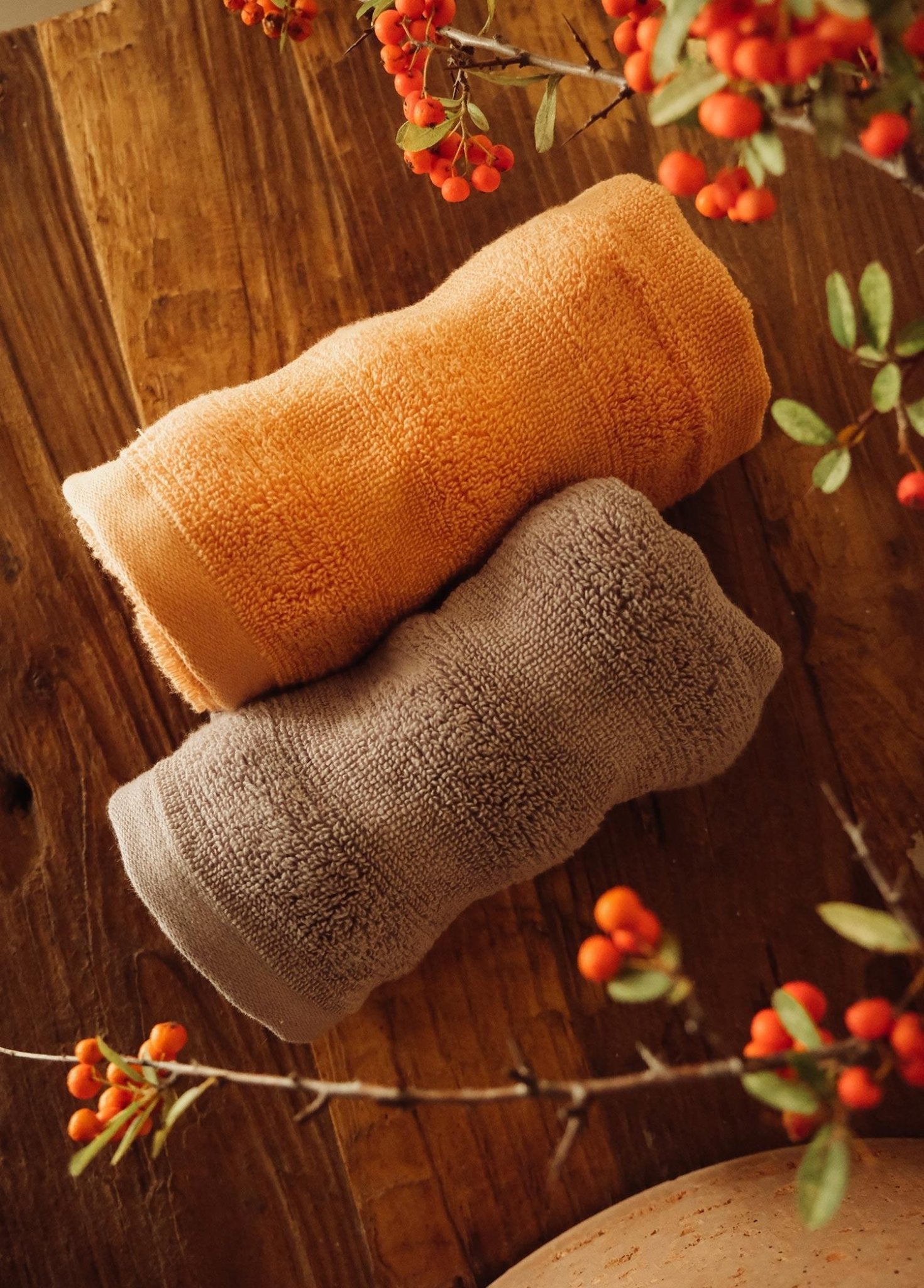 Fine Cotton TerraCotta Hand Towel 50x30 Cm - Exporgin | Türkiye Comes to You