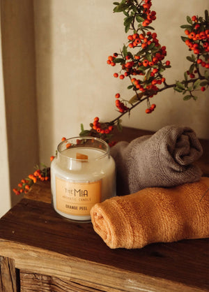 Fine Cotton TerraCotta Hand Towel 50x30 Cm - Exporgin | Türkiye Comes to You