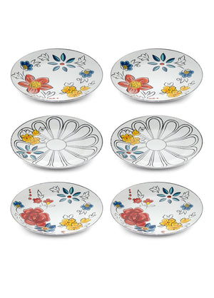 Fiore Cake Plate for 6 People - Exporgin - Global Shopping Site