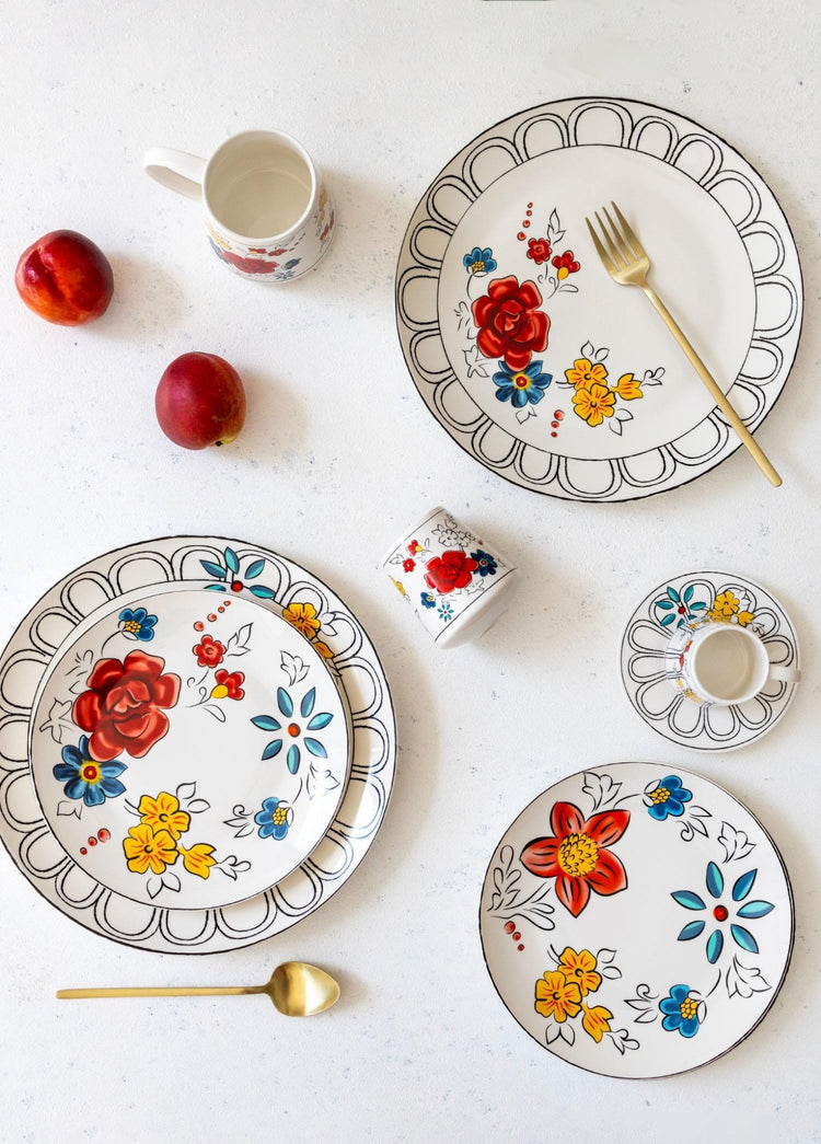 Fiore Serving Plate for 6 People - Exporgin - Global Shopping Site