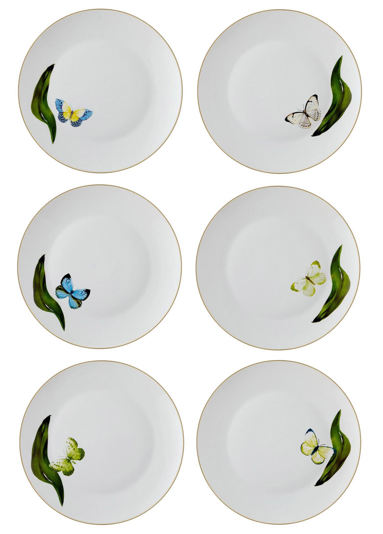 Folium Serving Plate for 6 Persons