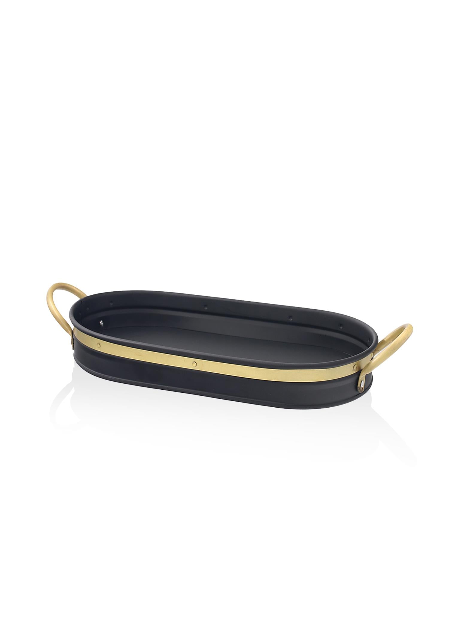 Galvin Tray Black 65x33 cm