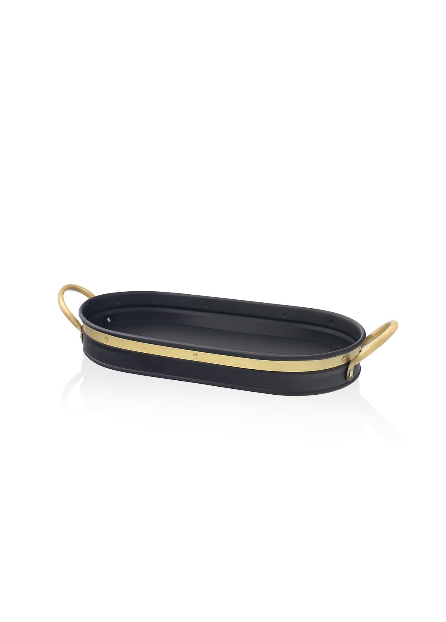 Galvin Tray Black 65x33 cm