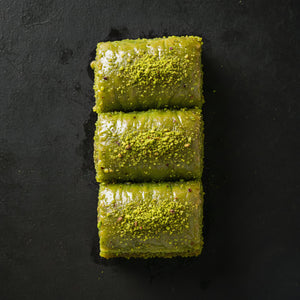 Gaziburma Mustafa Pistachio Rolls Baklava - Exporgin | Türkiye Comes to You