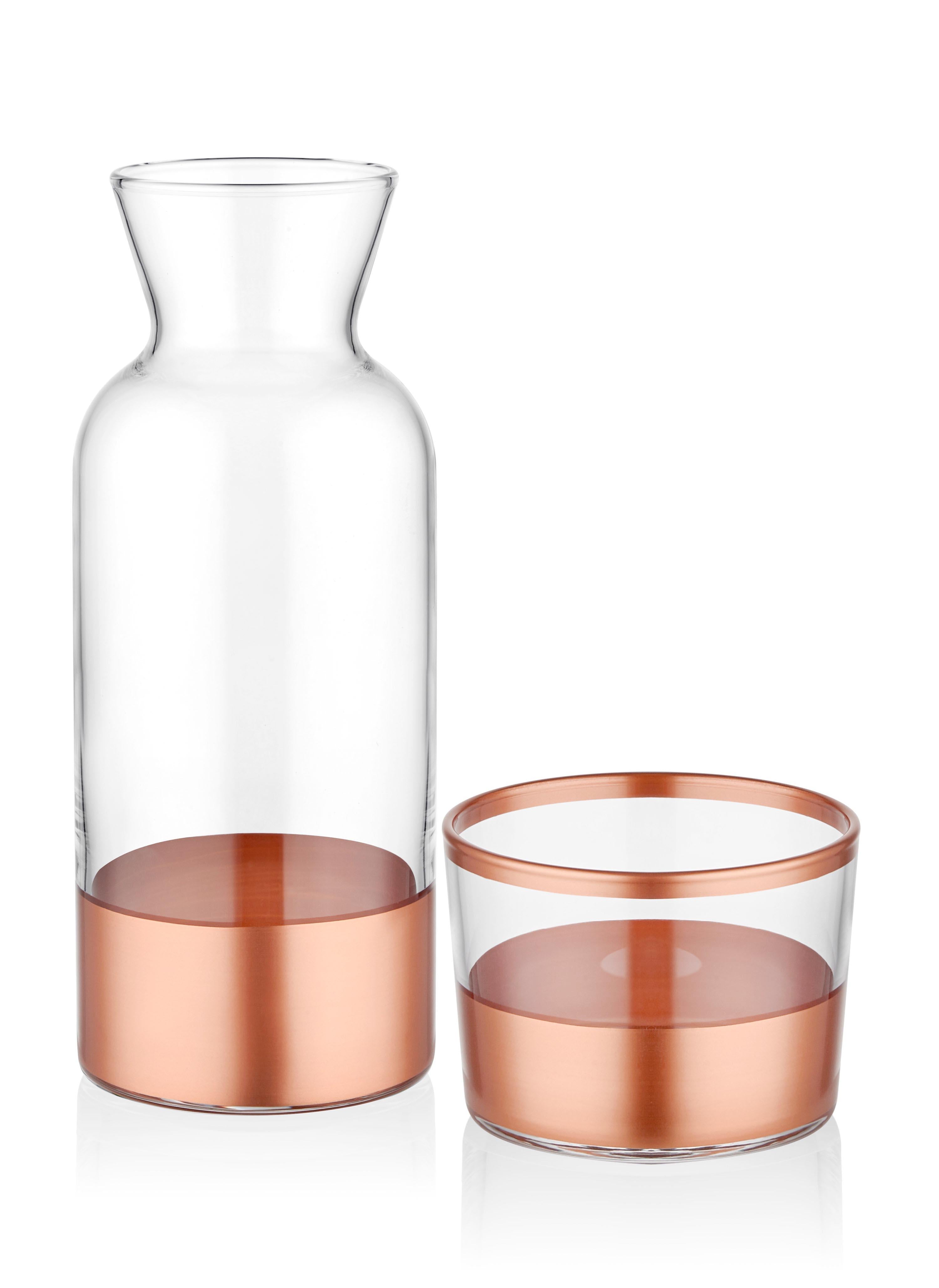 Glam Bedside Pitcher - Copper