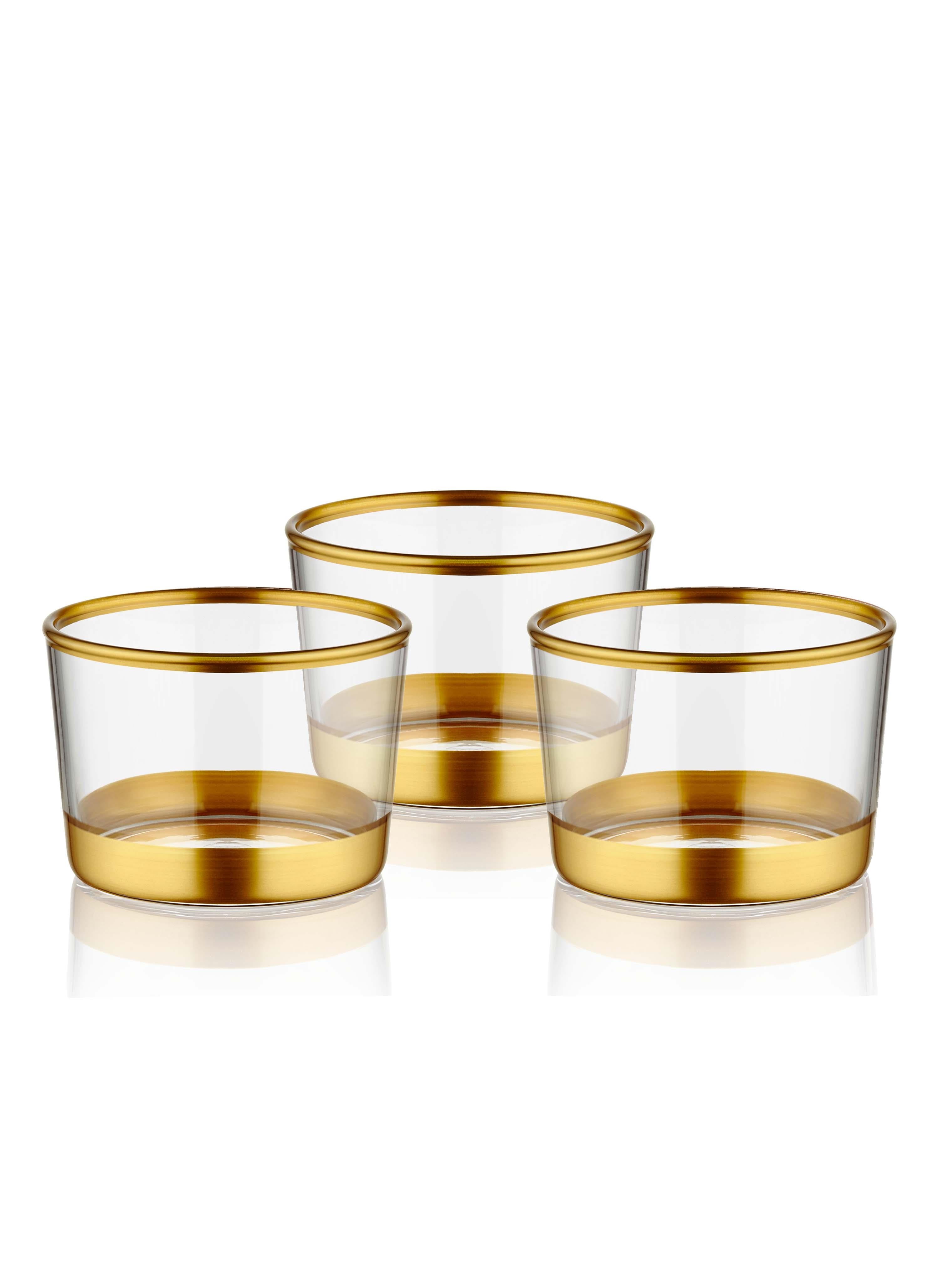 Glam Bowl Gold Set of 3