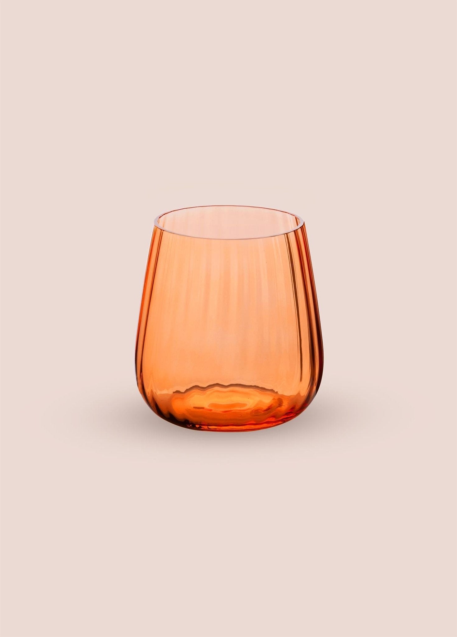 Glass Water Glass Orange 450 ml BRD0127 - Exporgin | Türkiye Comes to You