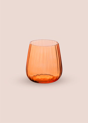 Glass Water Glass Orange 450 ml BRD0127 - Exporgin | Türkiye Comes to You