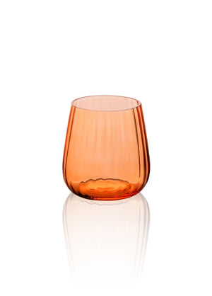 Glass Water Glass Orange 450 ml BRD0127 - Exporgin | Türkiye Comes to You