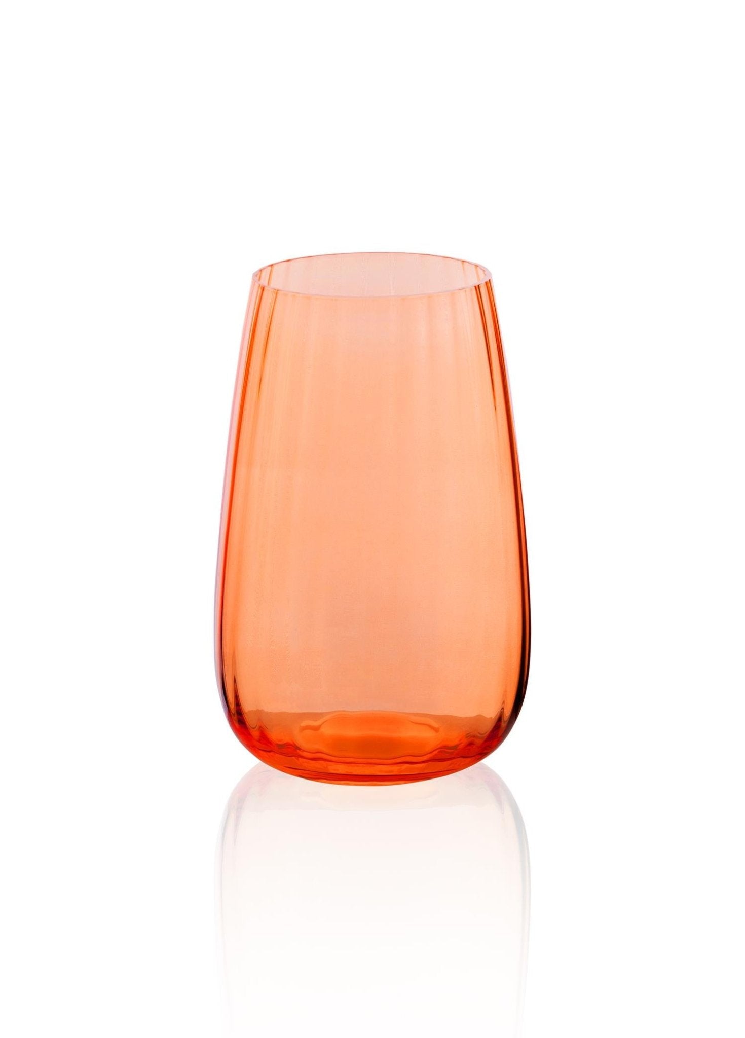 Glass Water Glass Orange 600 ml BRD0123 - Exporgin | Türkiye Comes to You