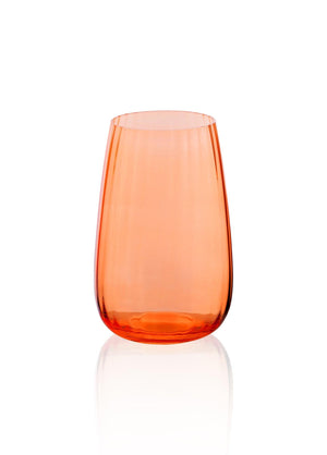 Glass Water Glass Orange 600 ml BRD0123 - Exporgin | Türkiye Comes to You