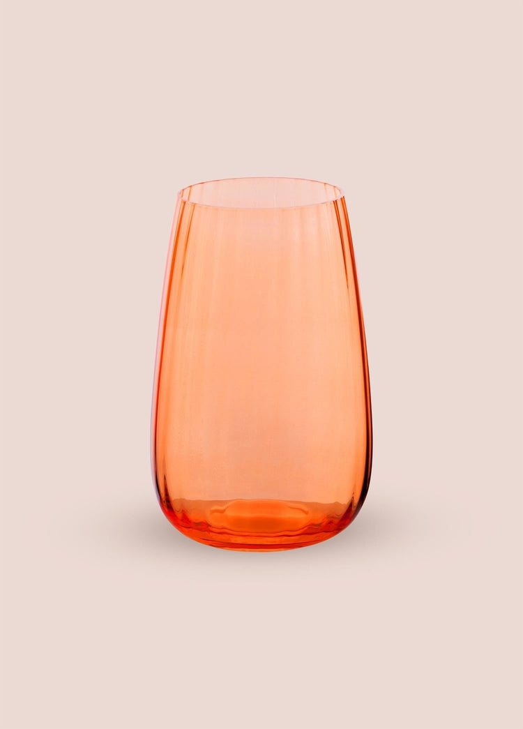 Glass Water Glass Orange 600 ml BRD0123 - Exporgin | Türkiye Comes to You