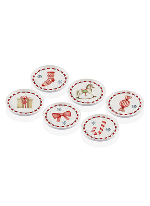 Globe Snack Bowl 6 Pieces 10 cm NEW036 - Exporgin - Global Shopping Site