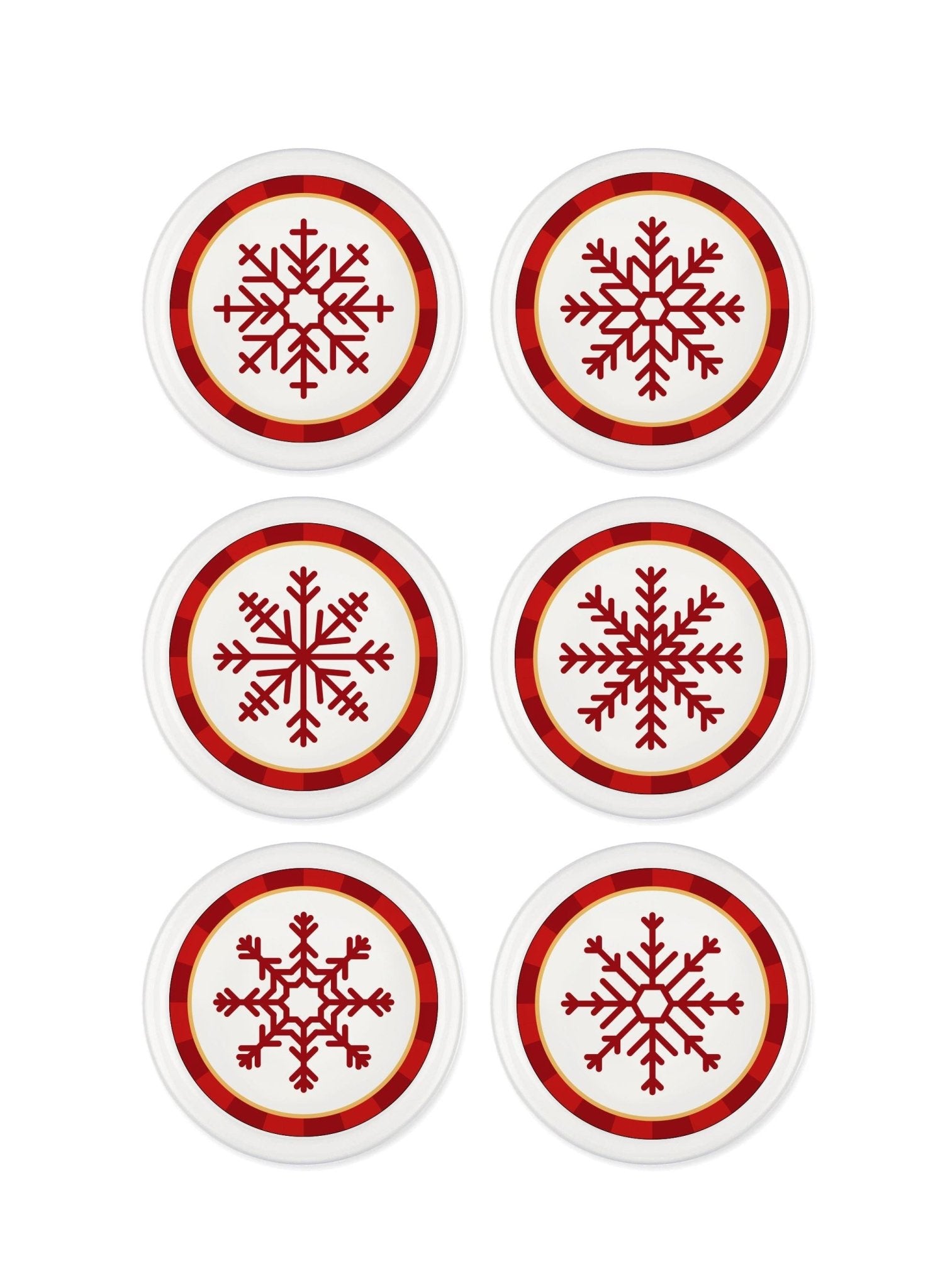 Globe Snack Bowl 6 Pieces 10 cm NEW038 - Exporgin - Global Shopping Site