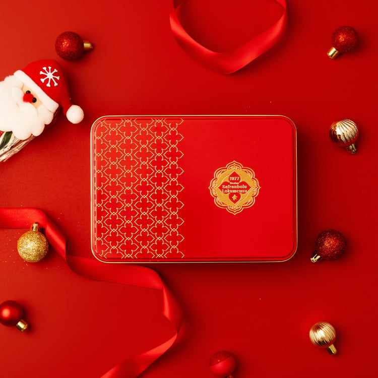 Gold Lux Box Mixed Baklava Turkish Delight - 450g (15.87 oz) - Exporgin | Türkiye Comes to You