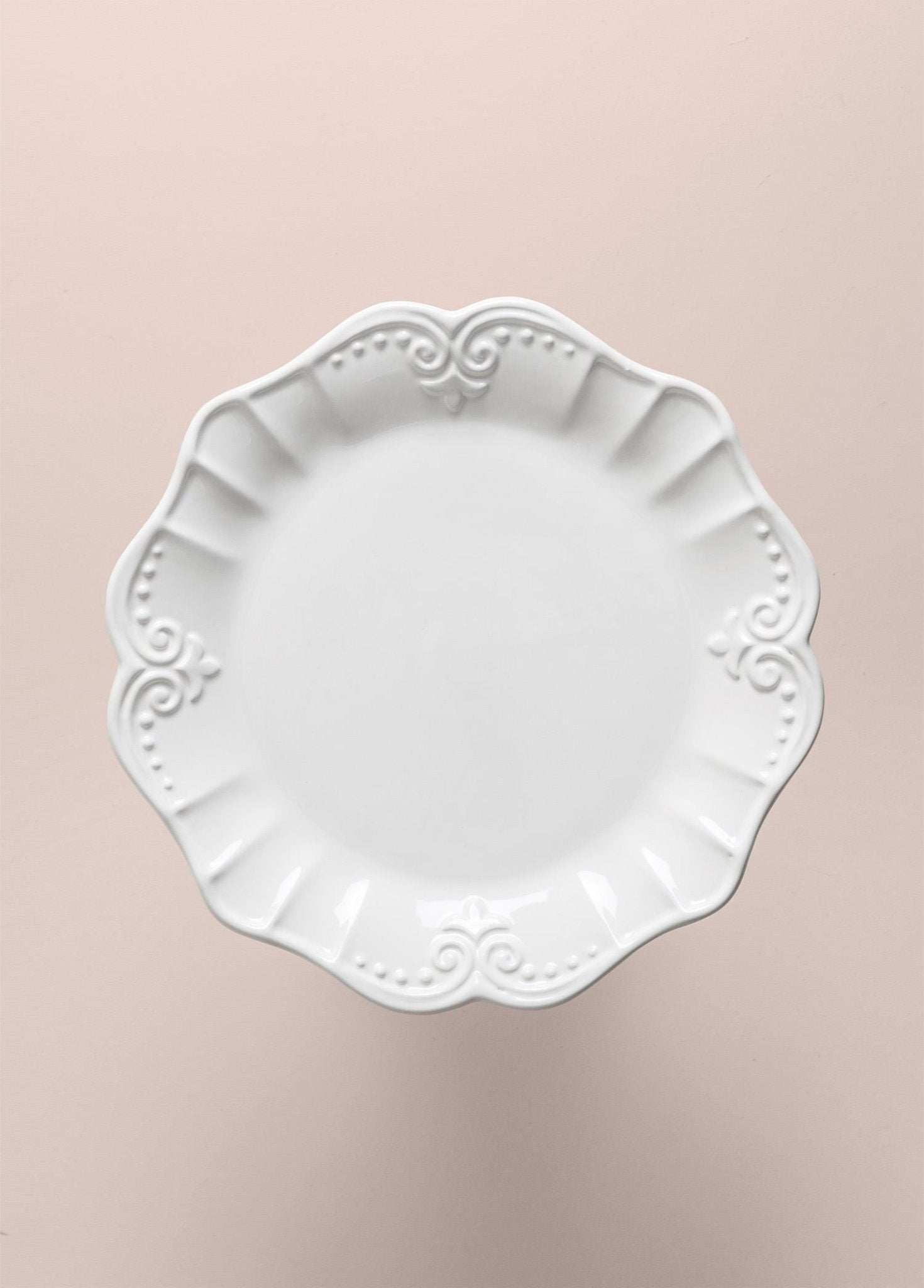 Grande Pasta Cake Stand White 22x10 cm GRD0019 - Exporgin | Türkiye Comes to You