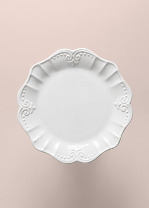 Grande Pasta Cake Stand White 22x10 cm GRD0019 - Exporgin | Türkiye Comes to You