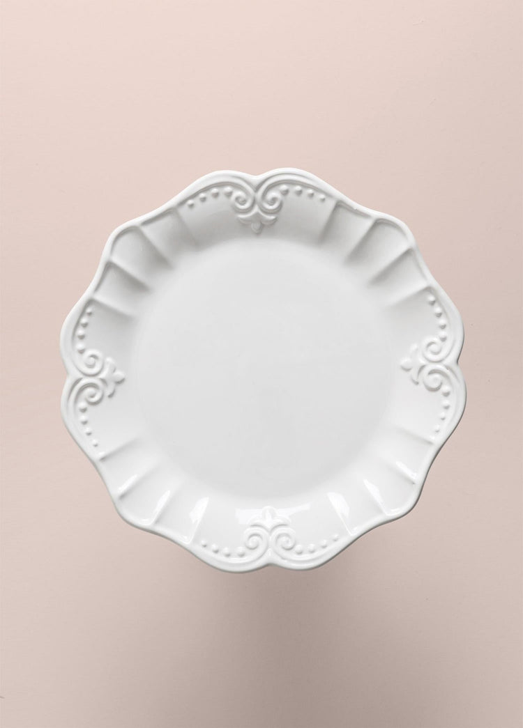 Grande Pasta Cake Stand White 22x10 cm GRD0019 - Exporgin | Türkiye Comes to You