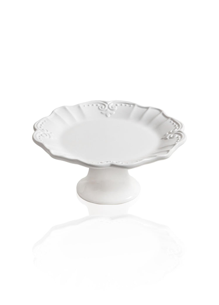 Grande Pasta Cake Stand White 22x10 cm GRD0019 - Exporgin | Türkiye Comes to You