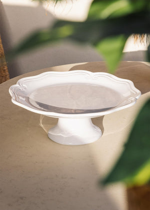 Grande Pasta Cake Stand White 33x12 cm GRD0017 - Exporgin | Türkiye Comes to You