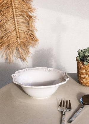 Grande Salad Bowl White 29x10 cm GRD0018 - Exporgin | Türkiye Comes to You