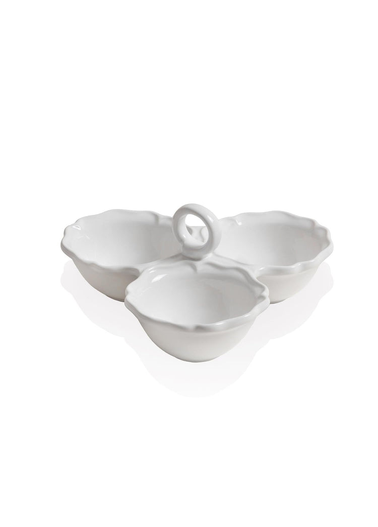 Grande Snack Bowl White 24x24x10 cm GRD0009 - Exporgin | Türkiye Comes to You