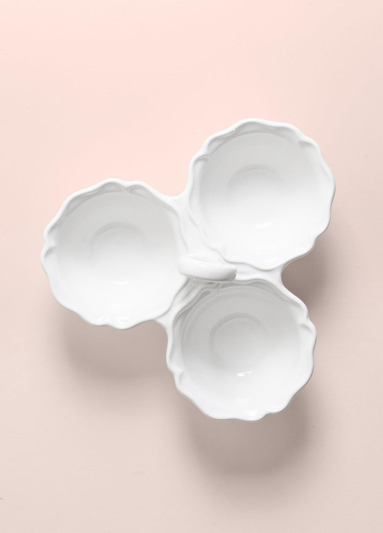 Grande Snack Bowl White 24x24x10 cm GRD0009 - Exporgin | Türkiye Comes to You