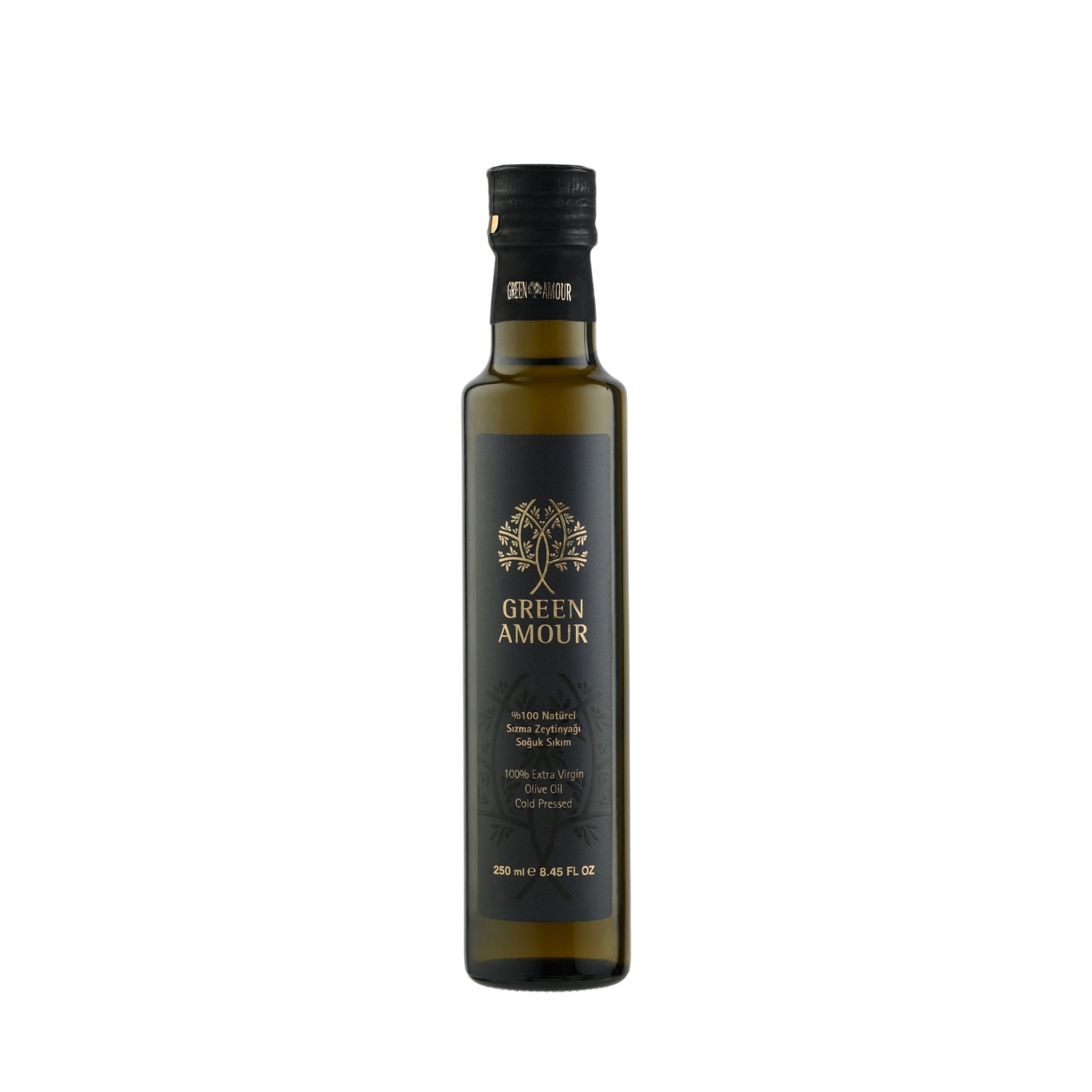 Green Amour Award - Winning EVOO Olive Oil – Cold Pressed, Low Acidity, High Polyphenols (New Harvest) – 0.25 L - Exporgin | Türkiye Comes to You